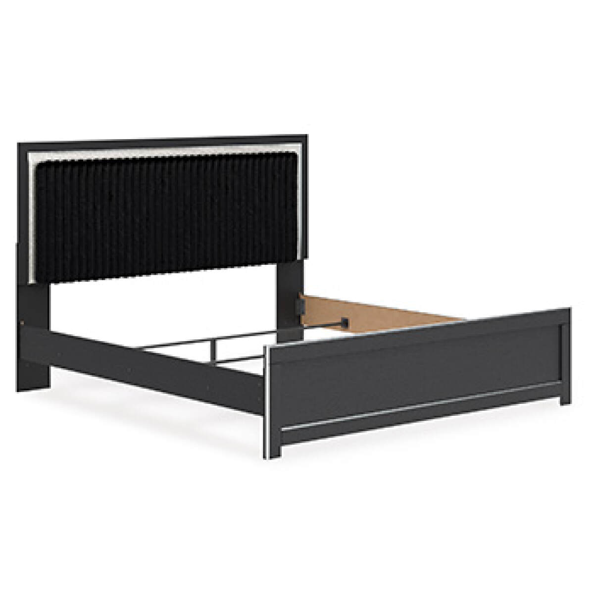 9c5dc8ce074bd5d3671deec8663ea63f Zuraleus King Upholstered Panel Headboard - Image 1