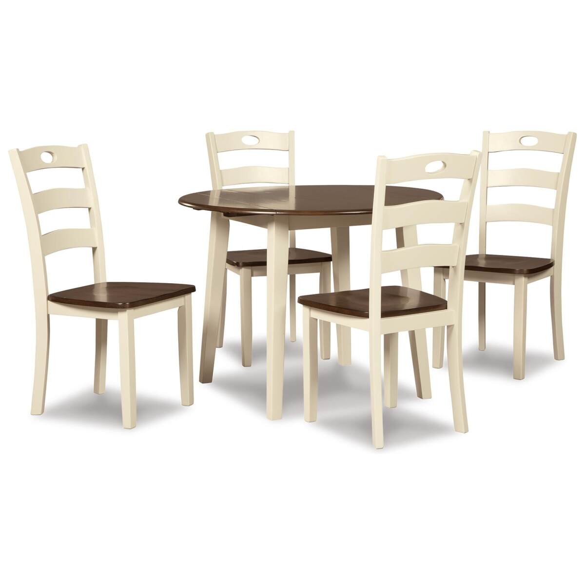 9c632416f04185709fae6b6713f312b5 Woodanville Dining Table with 4 Chairs - Image 1