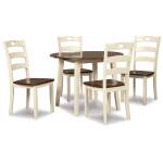 Woodanville Dining Table with 4 Chairs