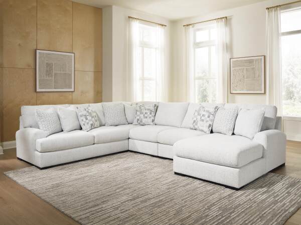 Misty-Lakes 5-Piece Sectional with Chaise - Image 3