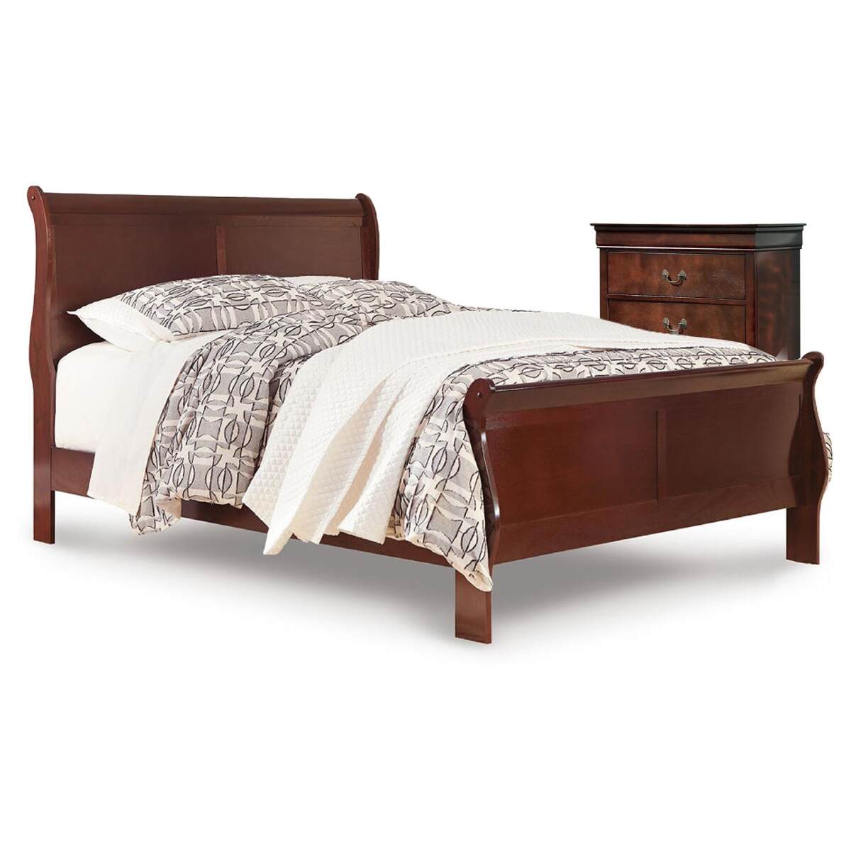 9ceef77c9e48a1f924a14390a291ac3b Alisdair King Sleigh Bed and Chest - Image 1