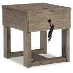 Loyaska Lift-top Coffee Table and 2 End Tables - Image 7