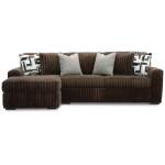 Midnight-Madness 2-Piece Sectional Sofa with Chaise