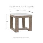 Loyaska Coffee Table and 2 End Tables - Image 12