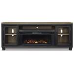 Foyland 83" TV Stand with Electric Fireplace