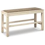 Bolanburg Counter Height Dining Table, 4 Stools, Bench and 2 Display Cabinets - Image 5