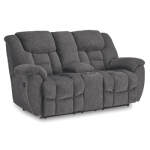 Foreside Reclining Loveseat with Console
