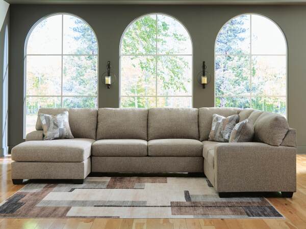 Newellen 3-Piece Sleeper Sectional with Chaise - Image 3