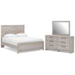 Broachmyn Queen Panel Bed, Dresser and Mirror
