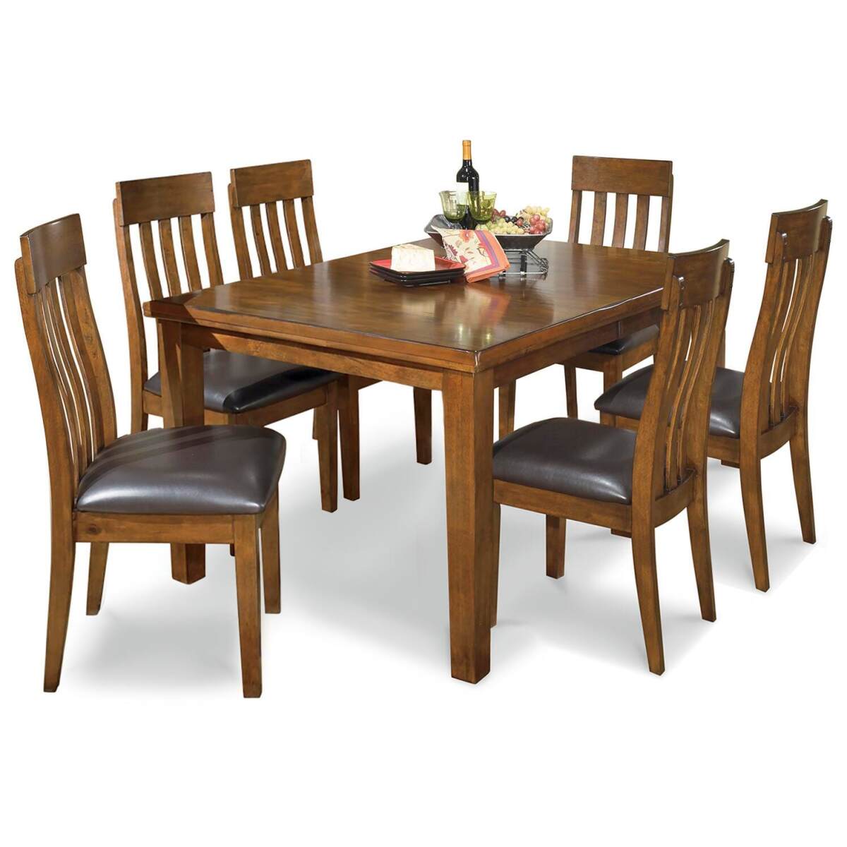 9f5d4fd471eba0f196a5f48eb9fa56a4 Ralene Dining Table and 6 Chairs - Image 1