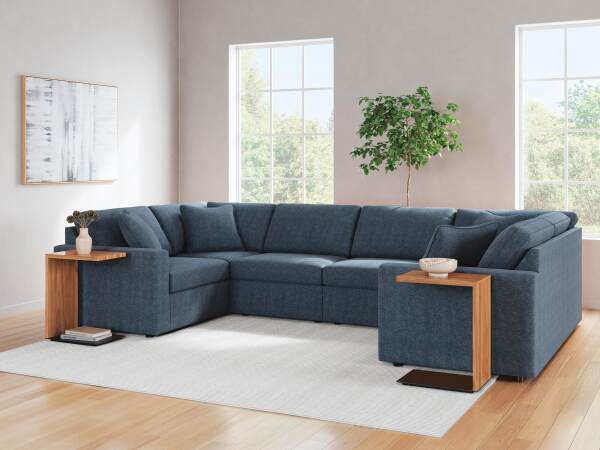 Modmax 6-Piece Sectional and Ottoman - Image 10