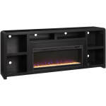 Taylor 84" Fireplace Console MYY1960-MBL - Image 4
