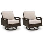 Monterey Point Outdoor Swivel Lounge Chair (Set of 2) - Image 2