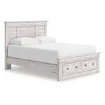 Makidern Queen Panel Storage Bed