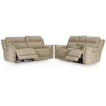 Next-Gen Durapella Power Reclining Sofa and Loveseat - Image 3