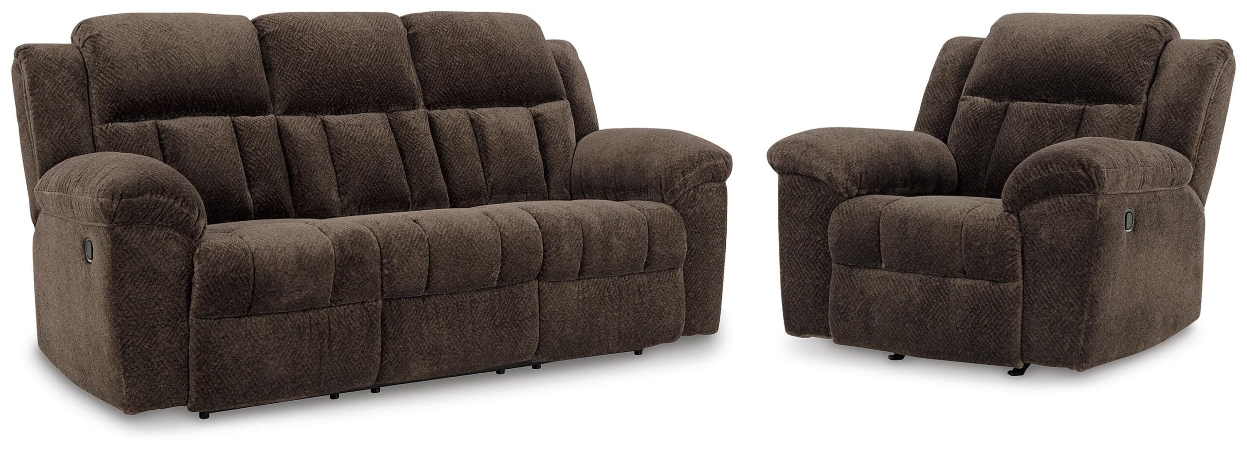a0dbe5ee8e9246af533d4b2bb600f5a5 Frohn Reclining Sofa and Recliner - Image 1