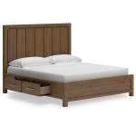 Cabalynn King Panel Bed with Storage, Dresser and Mirror - Image 10