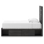 Hollivern Twin Panel Bed with Storage - Image 9