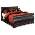 Huey Vineyard Queen Sleigh Bed