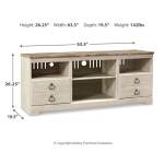 Willowton 64" TV Stand - Image 4