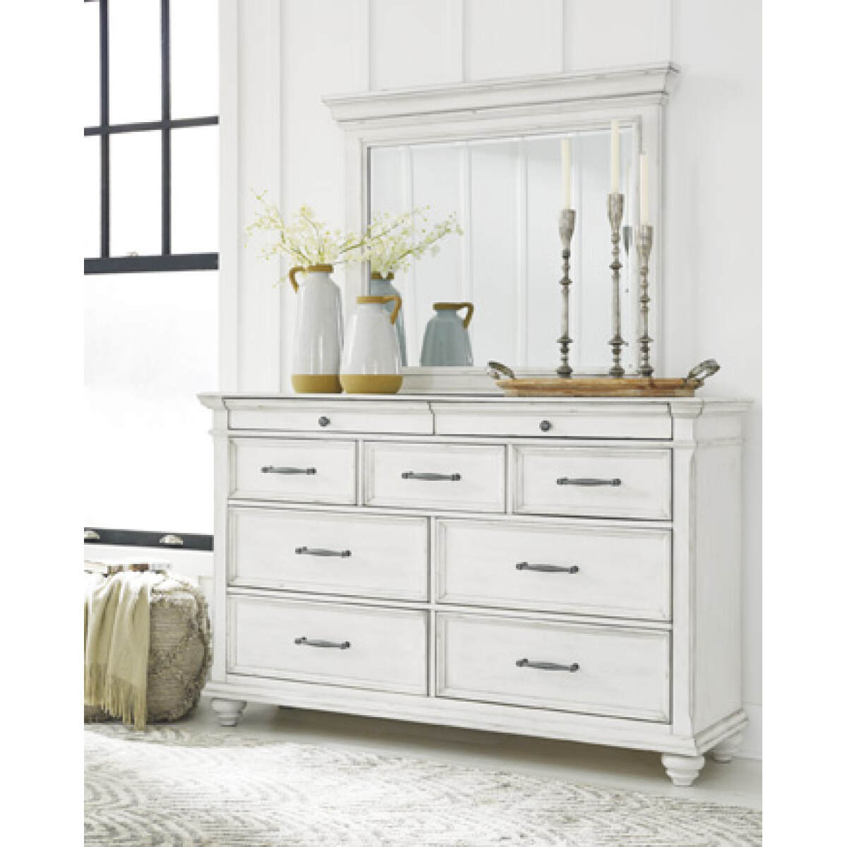 a14f7ee20e5ed9e098a142e13ee4d693 Kanwyn Dresser and Mirror - Image 1