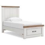 Savonport Twin Panel Storage Bed