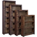 Contemporary Alder Bookcases DLHO3GRP