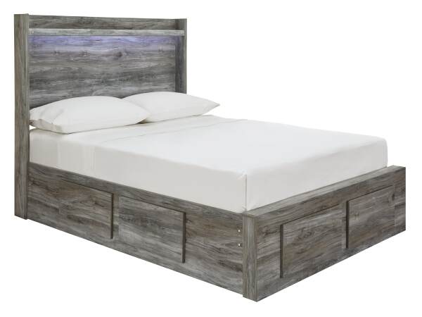 Baystorm Full Panel Storage Bed and Nightstand - Image 4