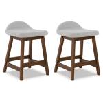 Lyncott Counter Height Bar Stool (Set of 2) - Image 2