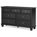 Lanolee California King Panel Bed, Dresser, Chest and 2 Nightstands - Image 7