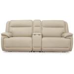 Double Deal 3-Piece Power Reclining Loveseat Sectional with Console