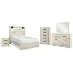 Cambeck Queen Panel Bed, Dresser, Mirror, Chest and Nightstand