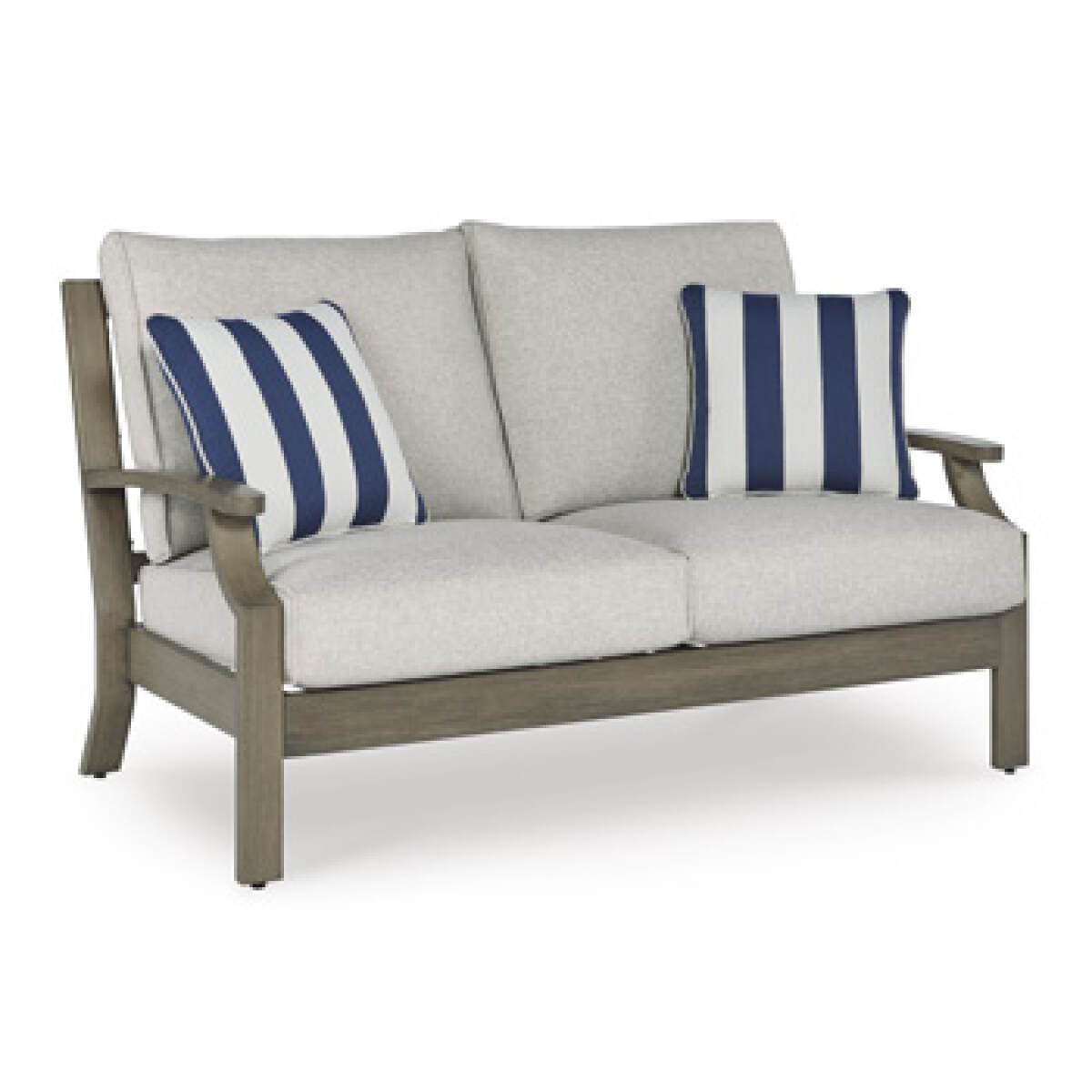 a354a47684c0f6f2042456f39e639596 Rainier Ranch Outdoor Loveseat with Cushion - Image 1