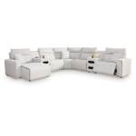 Modmax II 7-Piece Power Reclining Sectional with Chaise and Audio Consoles