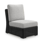 Beachcroft Outdoor Armless Chair with Cushion