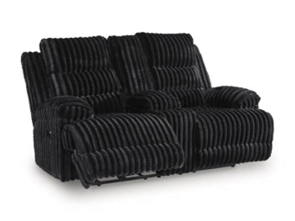 Rhines Falls Power Reclining Loveseat with Console