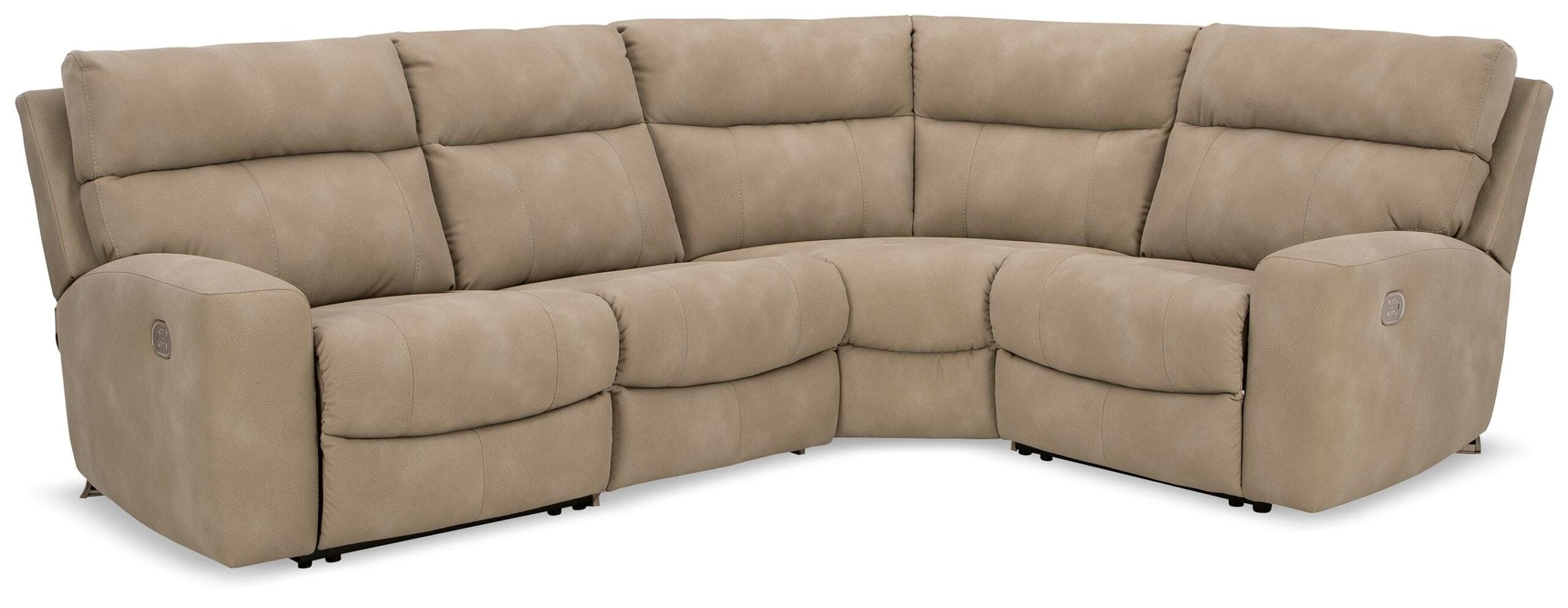 a3eb36a6aa413fd4e0da6aa94900d9e9 Next-Gen Durapella 4-Piece Power Reclining Sectional - Image 1