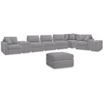 Modmax 8-Piece Sectional and Ottoman