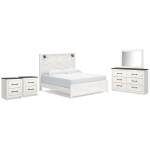 Gerridan King Panel Bed, Dresser, Mirror and 2 Nightstands - Image 2