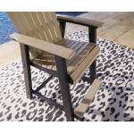 Fairen Trail Outdoor Counter Height Dining Table with 4 Barstools - Image 6
