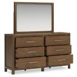 Cabalynn King Panel Bed with Storage, Dresser and Mirror - Image 4
