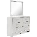Altyra Queen Panel Bookcase Bed, Dresser and Mirror - Image 4