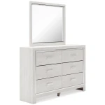 Altyra Queen Upholstered Panel Bed, Dresser, Mirror, Chest and 2 Nightstands - Image 3