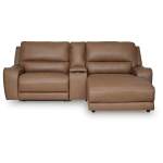 DeepWakes 3-Piece Power Reclining Sectional with Chaise