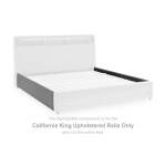 Verishaw California King Upholstered Rails