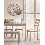 Harperfeld Dining Table and 4 Chairs and Bench (Set of 6) - Image 6