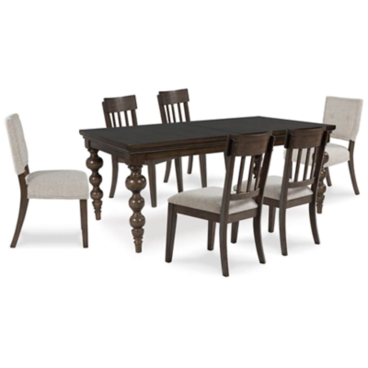 a6c30655c2a088d347fc8c4fc30144a4 Veramond Dining Table and 6 Chairs - Image 1