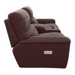 Ava Power Reclining Loveseat w/ Console Headrest & Lumbar - X49769 - Image 5