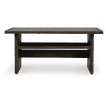 Brook Ranch Outdoor Sofa Sectional, Bench, Lounge Chair and Table - Image 7