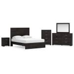 Belachime Queen Panel Bed, Dresser, Mirror, Chest and Nightstand